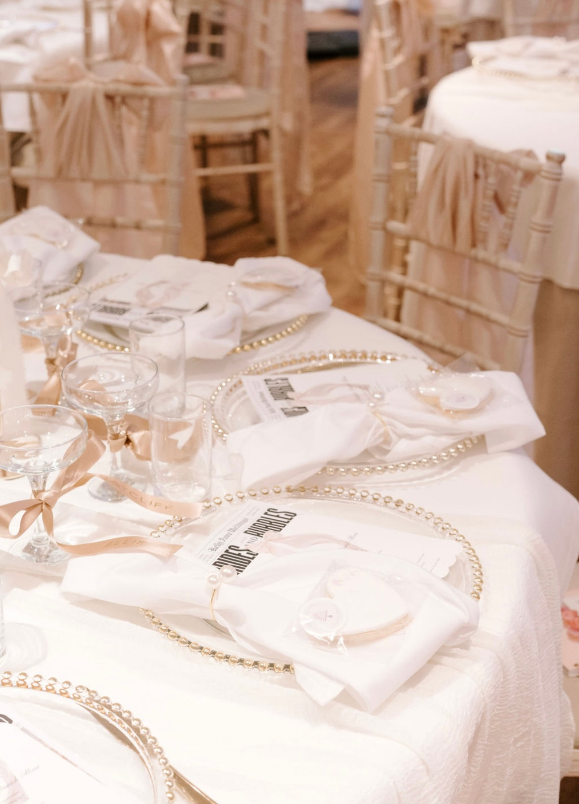 Wedding Ribbon Name Place - Click Here to Shop