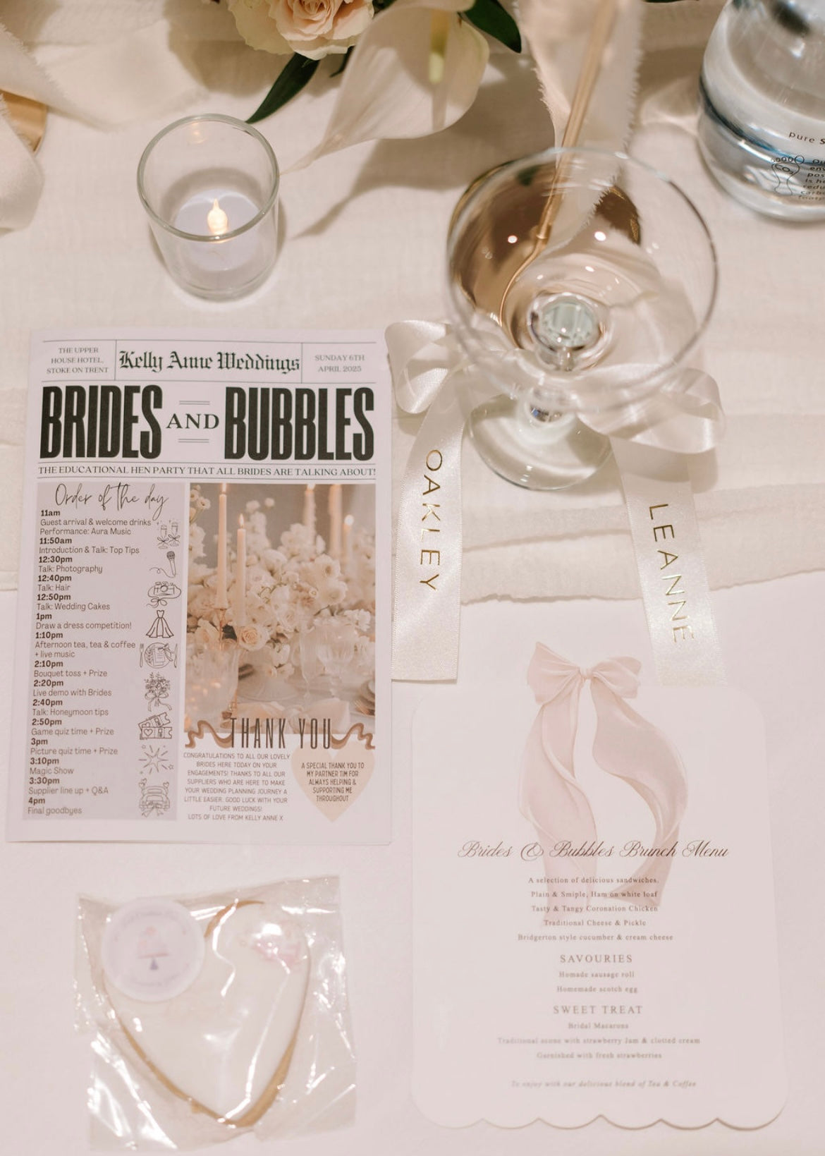 Wedding Ribbon Name Place - Click Here to Shop